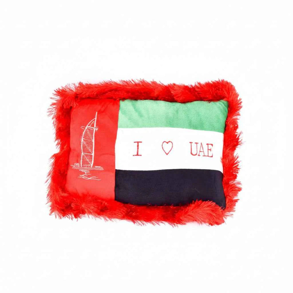 UAE Flag Pillow – Vibrant National Day Decor & Patriotic Gift