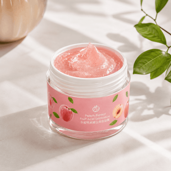 Peach Extract Fruit Acid Exfoliating Face Gel Cream – Gentle Renewal by Aezoon