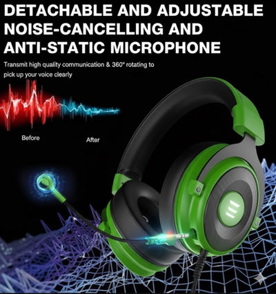 سماعة رأس احترافية للألعاب 2 في 1