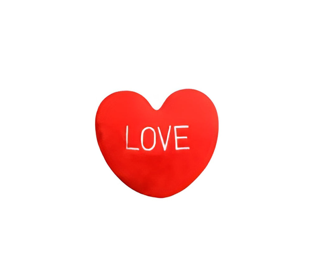 لعبة قطيفة على شكل قلب