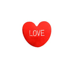 لعبة قطيفة على شكل قلب