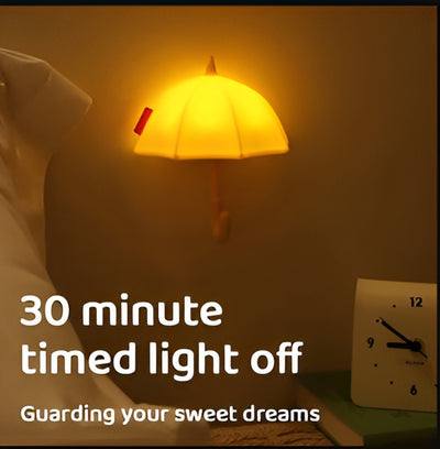 مصباح سيليكون مغناطيسي صغير على شكل مظلة