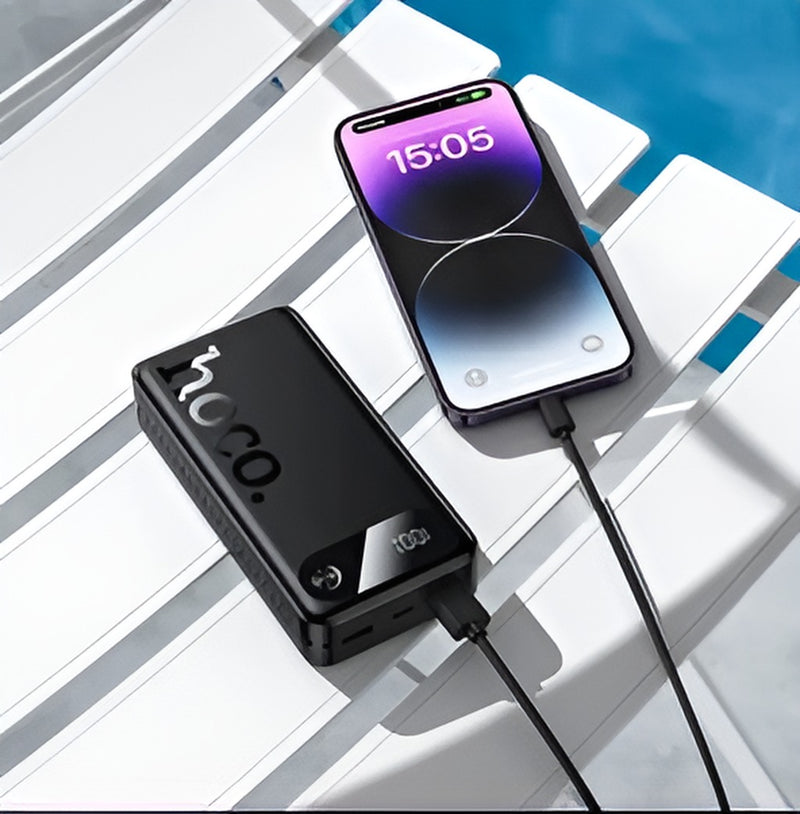 هوكو - بنك طاقة مزود بشاشة LED