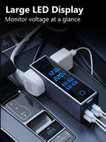 محول مقبس السيارة العاكس