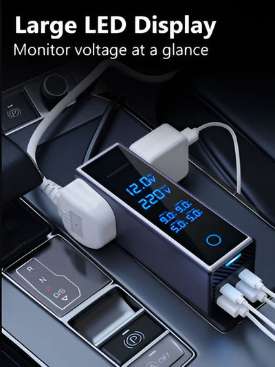 محول مقبس السيارة العاكس