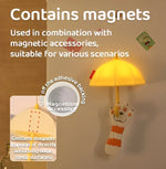 مصباح سيليكون مغناطيسي صغير على شكل مظلة