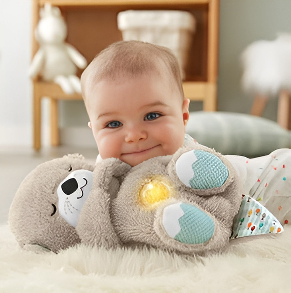 Heartbeat & Light-Up Belly Bear